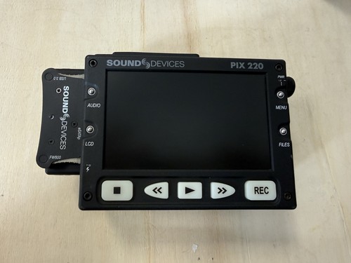 Sound devices pix 220 - sound, recorder