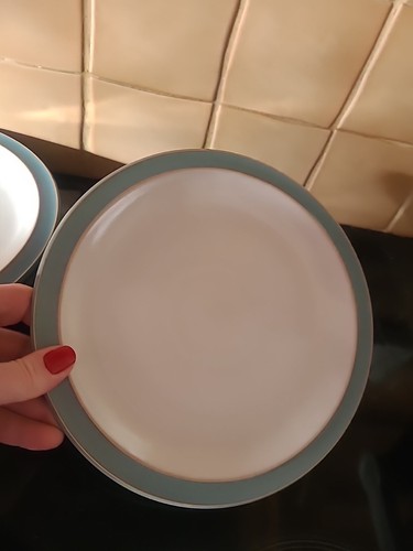 Denby azure chipped - x,