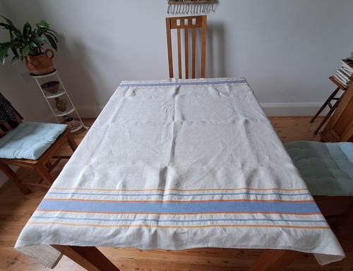 Vintage linen woven - vintage, french