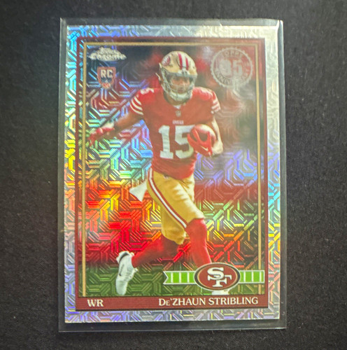 Topps chrome zhaun - chrome, de'zhaun