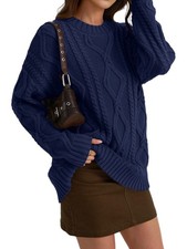 Women'S Oversized Cable Knit