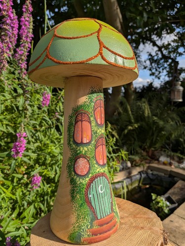 Large whimsical mushroom house - whimsical,