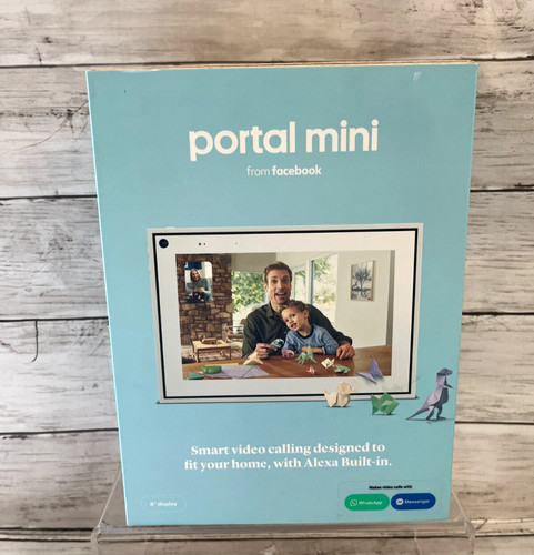 Facebook portal mini white - 8",