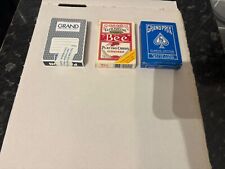 Playing cards lot of 3,Nevada Casinos cards,BEE,Paulson