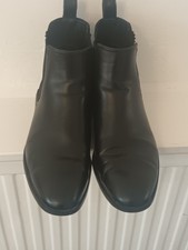 Zara Men's Black Chelsea Ankle