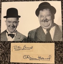 Stan Laurel & Oliver Hardy