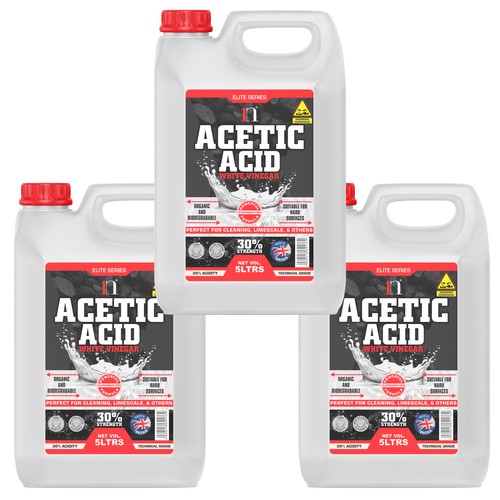Acetic acid strong - 30%, white