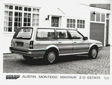 Austin Montego 2.0 Mayfair Estate 1986 Original UK Market Press Photograph 