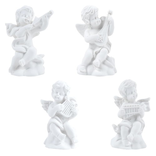 Pcs little angel statues - 4,