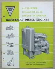 AEC MAUDSLAY INDUSTRIAL DIESEL ENGINES Sales Brochure July 1957 #569.7.57