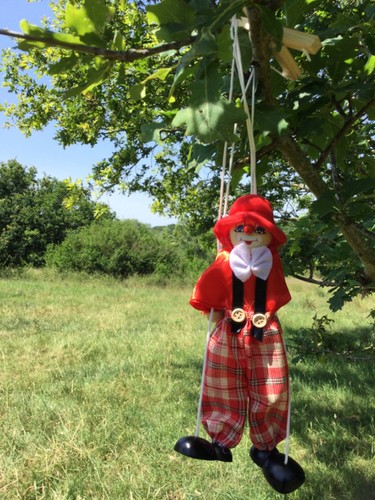Cute red wooden whimsical - cute,