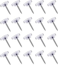 Clear Push Pins - 150Pcs