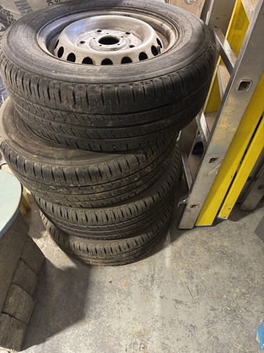 Transit van wheels and tyres - and,