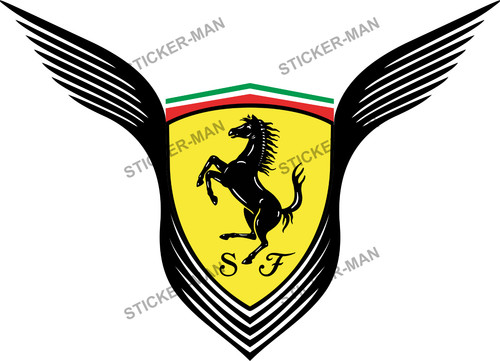 Ferrari lewis hamilton sticker - ferrari,
