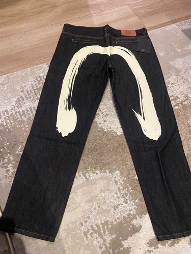 Evisu mens denim jeans white - mens,