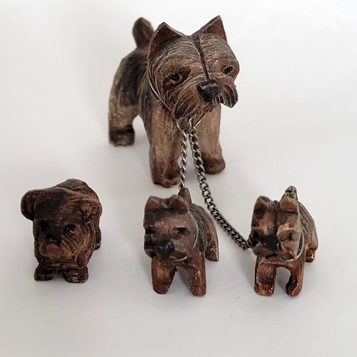 Miniature wooden yorkshire - miniature,