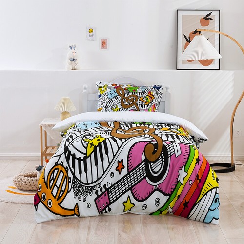 Guitar graffiti pattern - 3d,