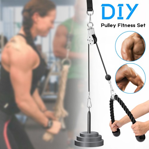 Fitness diy pulley cable - fitness,