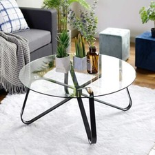 Round Clear Tempered Glass