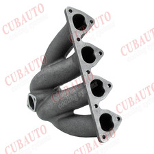 Top Mount Turbo Exhaust Manifold For Honda Civic D15 D16 Cast Iron T3 T4 1988-00