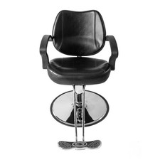 Womans Barber Chair Black