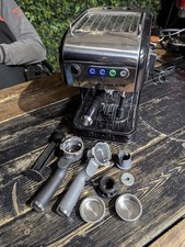 Dualit Espress-Auto 4 in 1 Espresso Coffee Machine Black Chrome DCM3T - FOR PART