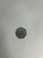 Rare 50p coin 2010 Celebrating