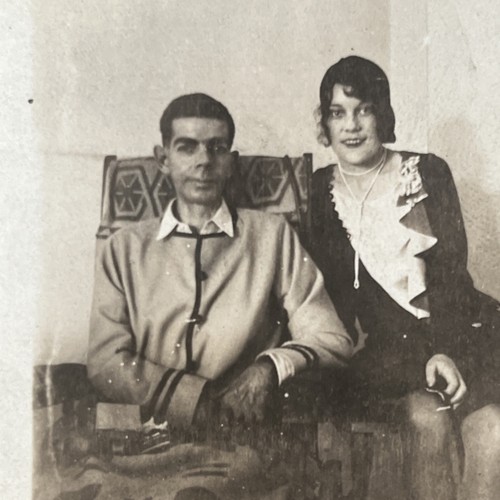 Vintage snapshot crazy looking - snapshot,
