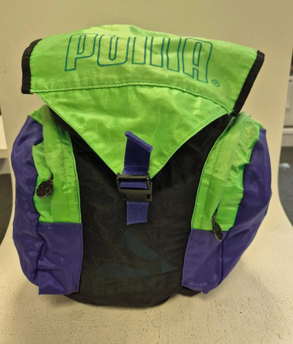 Vintage puma shell backpack - shell,