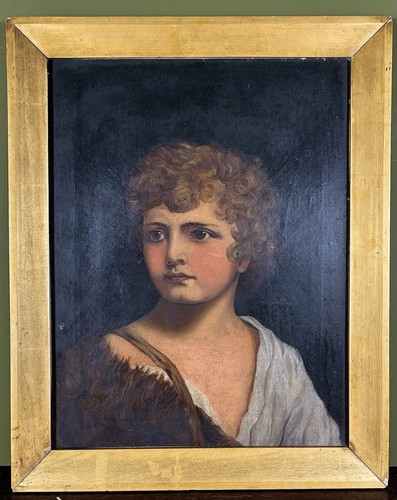 Antique 19thc oil - 19thc, painting