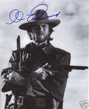 CLINT EASTWOOD AUTOGRAPH
