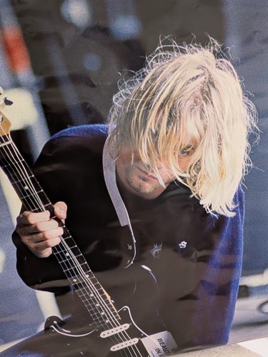 Vintage kurt cobain poster - kurt,