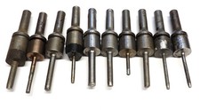 10 Pc Hi Lok Rivet Punch Lot