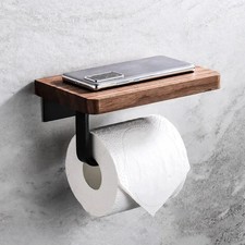 Wooden Toilet Paper Holder