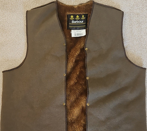 Barbour acrylic liner - with, pop