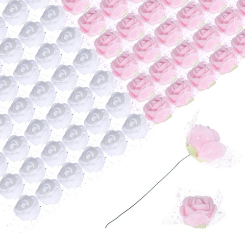 Artificial flowers white and - artificial,