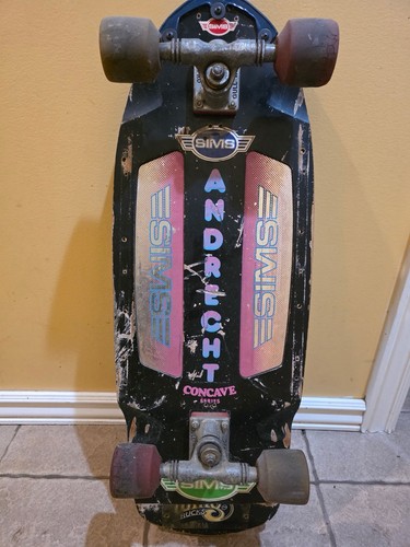 Vintage 80s sims skateboard - vintage,