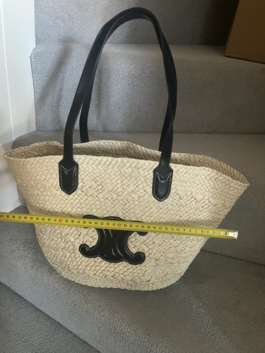 Summer beach straw bag - summer,