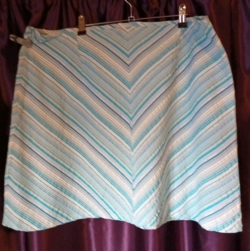 Cotton crinkle skirt - crinkle, new