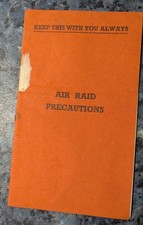 WW2 Air Raid Precautions