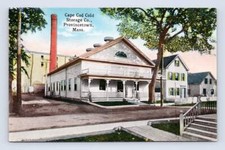 Cape Cod Cold Storage Co. PROVINCETOWN Massachusetts Antique Postcard 1910s