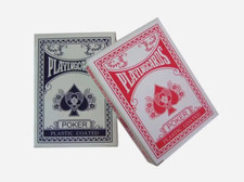 Playing Cards Poker Size 2 Decks Quality Professional Plastic Coated Games Fun