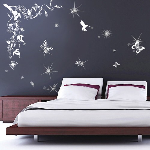 Butterfly wall stickers with - wall,