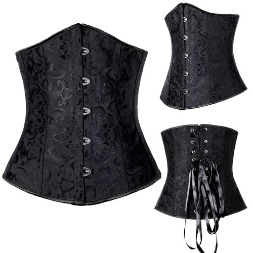 Pure steel boned - boned, corset