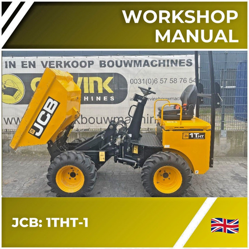 Jcb 1tht workshop manual - 1tht,