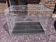 Dog Cage Puppy Training Crate Pet Carrier  Large  Animal ,x Large  Metal Cages