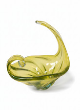 Genuine Glass Sculpture Yellow