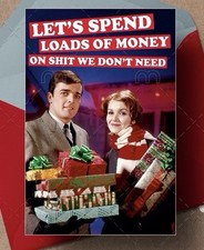 Christmas Card Adult Funny Humour Rude Offensive Xmas card 