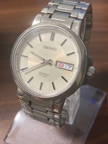 Seiko 7n43 7b80 titanium - 7n43-7b80,