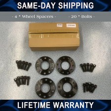 2x 12mm + 2x 15mm Black Alloy